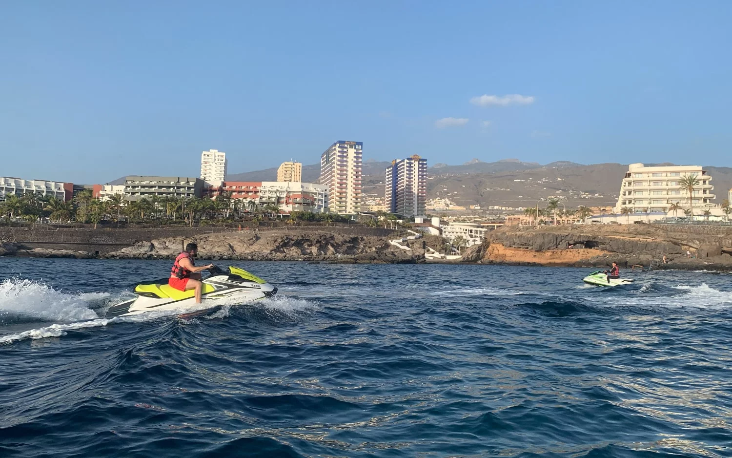 Sunset in Tenerife by Jet Ski