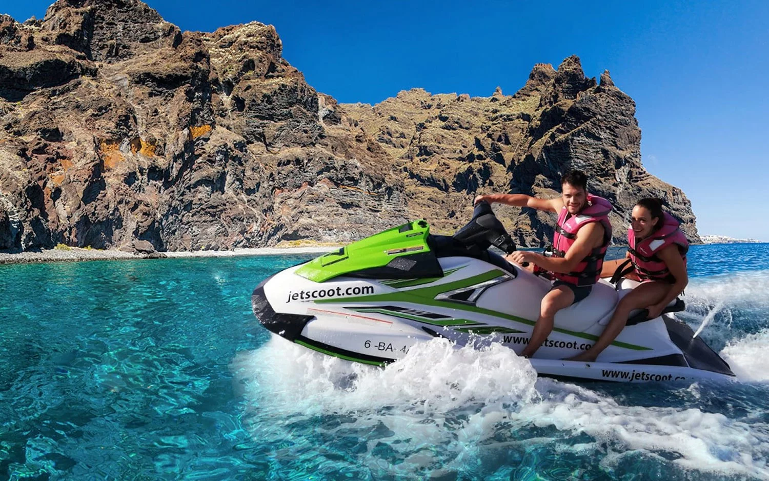 Jet Ski 2 people safari tenerife