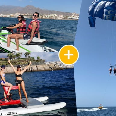 Pack Jet Ski + Water Bikes + Parasailing