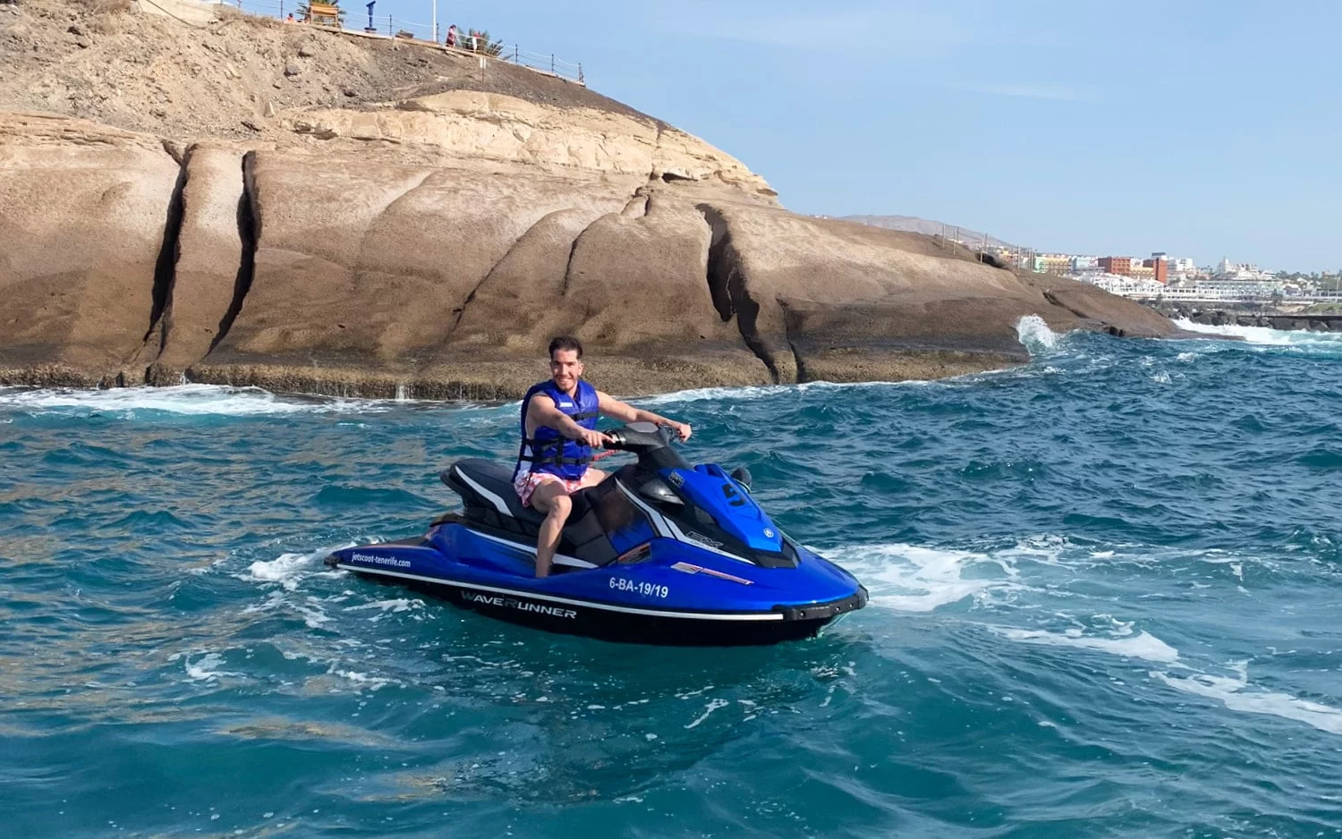 Jet ski with license rental Tenerife 3h 5